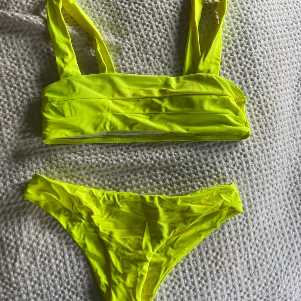 ZAFUL Neon Yellow Bikini